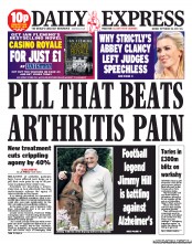 Daily Express Newspaper Front Page (UK) for 30 September 2013