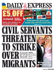 Daily Express front page for 31 May 2023