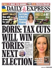 Daily Express front page for 4 February 2023