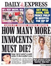 Daily Express (UK) Newspaper Front Page for 4 April 2018