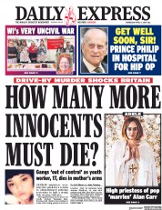 Daily Express (UK) Newspaper Front Page for 4 April 2018