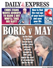 Daily Express (UK) Newspaper Front Page for 4 September 2018