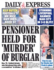 Daily Express (UK) Newspaper Front Page for 5 April 2018