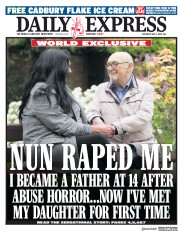 Daily Express (UK) Newspaper Front Page for 5 May 2018