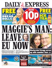 Daily Express (UK) Newspaper Front Page for 6 August 2016