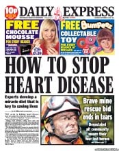 Daily Express Sunday (UK) Newspaper Front Page for 17 September 2011