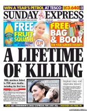 Daily Express Sunday (UK) Newspaper Front Page for 26 June 2011