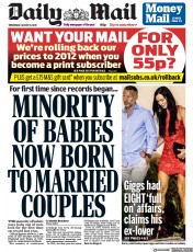 Daily Mail front page for 10 August 2022