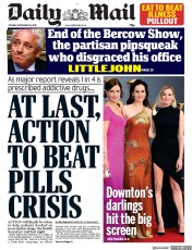Daily Mail (UK) Newspaper Front Page for 10 September 2019
