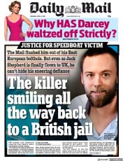 Daily Mail (UK) Newspaper Front Page for 11 April 2019