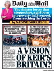 Daily Mail (UK) Newspaper Front Page for 13 June 2023