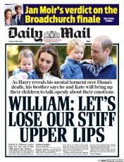 Daily Mail (UK) Newspaper Front Page for 18 April 2017