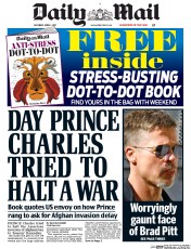 Daily Mail (UK) Newspaper Front Page for 1 April 2017