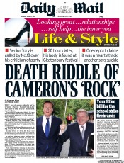 Daily Mail (UK) Newspaper Front Page for 27 June 2011