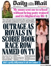 Daily Mail front page for 30 November 2023