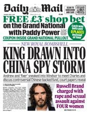 Daily Mail front page for 5 April 2025