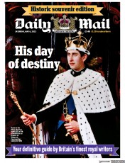 Daily Mail (UK) Newspaper Front Page for 6 May 2023