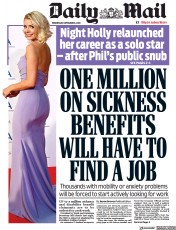 Daily Mail (UK) Newspaper Front Page for 6 September 2023