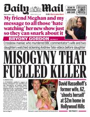 Daily Mail front page for 7 March 2025