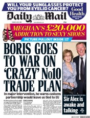 Daily Mail (UK) Newspaper Front Page for 8 May 2018