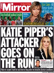 Daily Mirror (UK) Newspaper Front Page for 10 October 2022