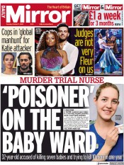 Daily Mirror (UK) Newspaper Front Page for 11 October 2022