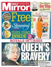 Daily Mirror (UK) Newspaper Front Page for 11 January 2020