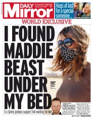 Daily Mirror (UK) Newspaper Front Page for 11 June 2020