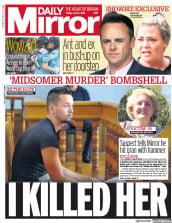 Daily Mirror (UK) Newspaper Front Page for 12 July 2019