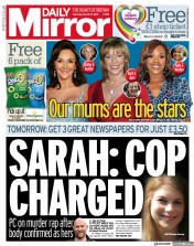 Daily Mirror (UK) Newspaper Front Page for 13 March 2021
