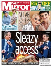 Daily Mirror (UK) Newspaper Front Page for 14 April 2021