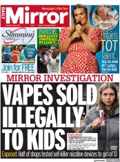 Daily Mirror (UK) Newspaper Front Page for 17 April 2023