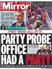 Daily Mirror (UK) Newspaper Front Page for 18 December 2021