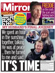 Daily Mirror front page for 18 April 2025