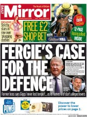 Daily Mirror (UK) Newspaper Front Page for 20 August 2022