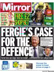 Daily Mirror (UK) Newspaper Front Page for 20 August 2022