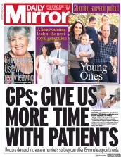 Daily Mirror (UK) Newspaper Front Page for 21 May 2019