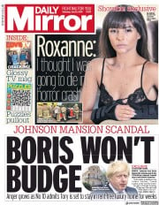 Daily Mirror (UK) Newspaper Front Page for 21 July 2018
