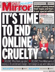 Daily Mirror (UK) Newspaper Front Page for 22 May 2019