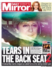 Daily Mirror (UK) Newspaper Front Page for 23 May 2019