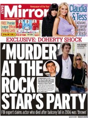 Daily Mirror front page for 23 September 2023