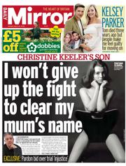 Daily Mirror front page for 24 March 2025