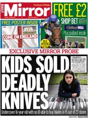 Daily Mirror (UK) Newspaper Front Page for 26 July 2022