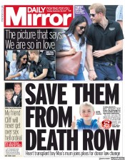 Daily Mirror (UK) Newspaper Front Page for 26 September 2017