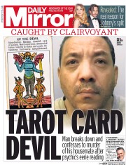 Daily Mirror (UK) Newspaper Front Page for 27 May 2016
