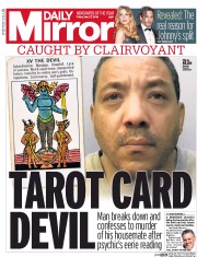 Daily Mirror (UK) Newspaper Front Page for 27 May 2016
