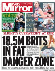 Daily Mirror (UK) Newspaper Front Page for 29 April 2019
