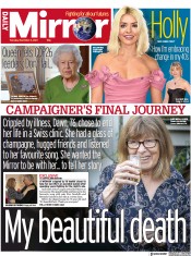 Daily Mirror (UK) Newspaper Front Page for 2 November 2021