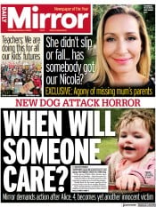 Daily Mirror (UK) Newspaper Front Page for 2 February 2023