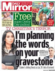 Daily Mirror (UK) Newspaper Front Page for 2 June 2018